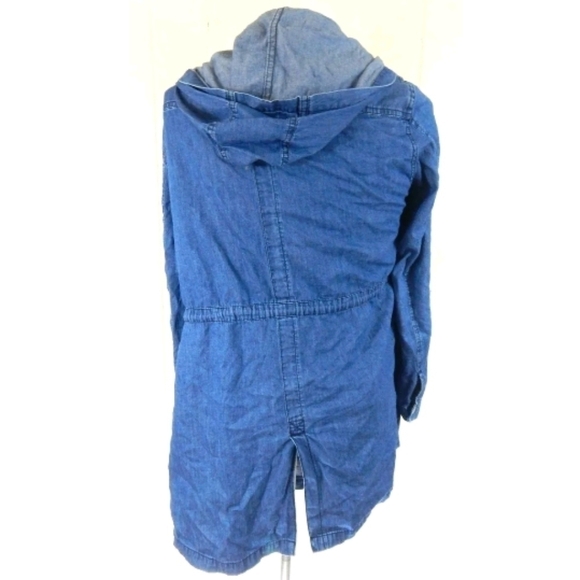 Torrid Medium Wash Denim Anorak Jacket - Picture 3 of 5